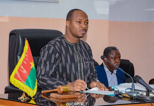 Ousmane Bougouma, président de l’Assemblée législative de Transition (ALT)